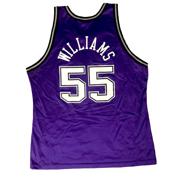 Vintage Champion Jason Williams Sacramento Kings jersey adult size 48 - Picture 2 of 2
